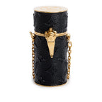 Monogram Midnight Embossed Lipstick Case Bag Coeur Cult Core