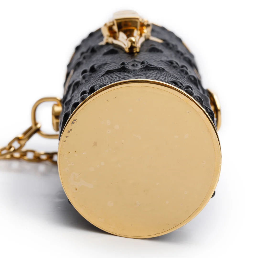 Monogram Midnight Embossed Lipstick Case Bag Coeur Cult Core