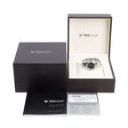 Stainless Steel Diamond Bezel Aquaracer 27 MM Quartz Watch Black Diamond Dial WAF141D w/ Box &amp; Papers