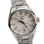 2022 Stainless Steel Carrera Date 29 MM Automatic Watch Mother of Pearl Dial WBN2410 w/ Box &amp; Papers