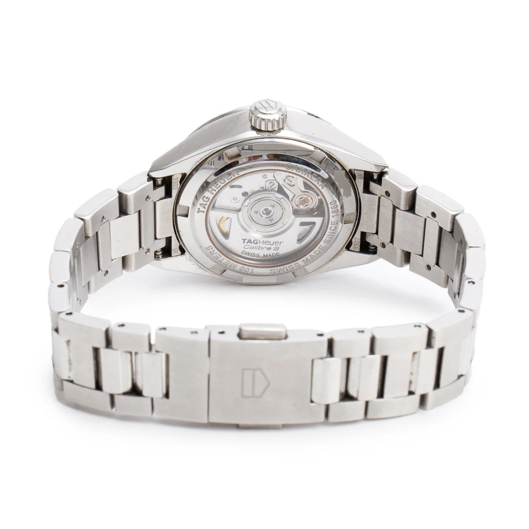 2022 Stainless Steel Carrera Date 29 MM Automatic Watch Mother of Pearl Dial WBN2410 w/ Box &amp; Papers