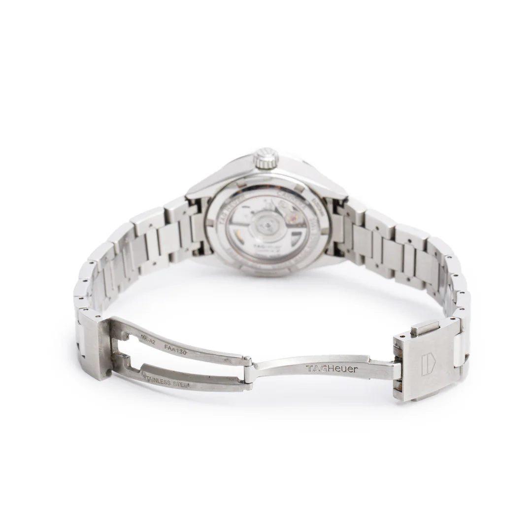 2022 Stainless Steel Carrera Date 29 MM Automatic Watch Mother of Pearl Dial WBN2410 w/ Box &amp; Papers