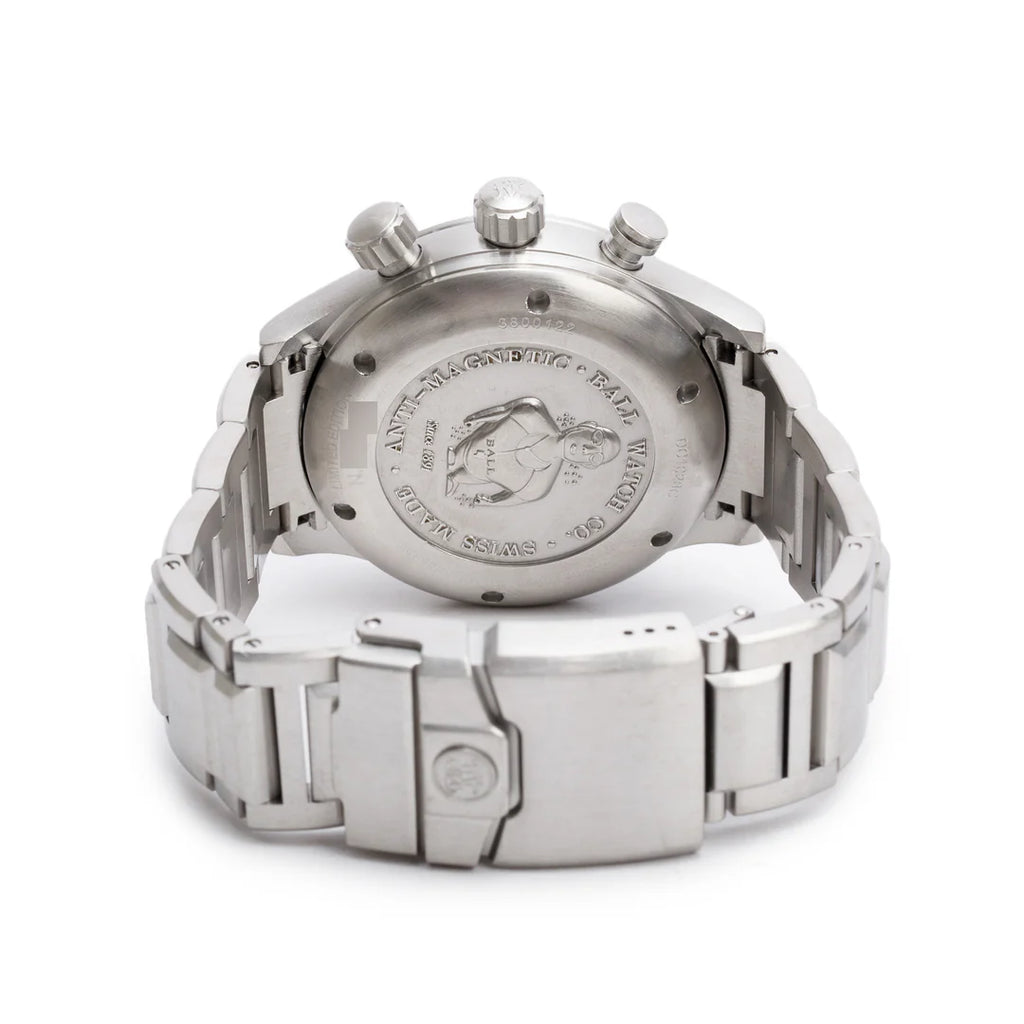 Limited Edition Stainless Steel Engineer Master II Diver Freefall 44 MM Automatic Chronograph Watch Blue Dial