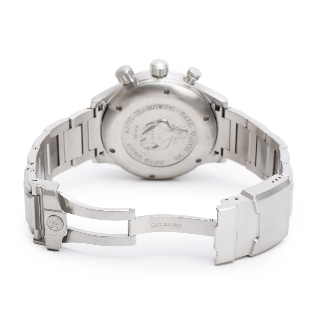Limited Edition Stainless Steel Engineer Master II Diver Freefall 44 MM Automatic Chronograph Watch Blue Dial