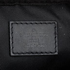 Black Damier Infini Calfskin Leather Sirius Messenger Bag w/ Box