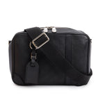 Black Damier Infini Calfskin Leather Sirius Messenger Bag w/ Box