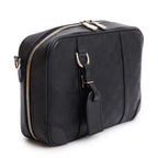 Black Damier Infini Calfskin Leather Sirius Messenger Bag w/ Box