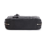 Black Damier Infini Calfskin Leather Sirius Messenger Bag w/ Box
