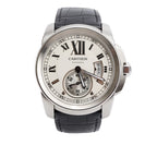 Stainless Steel Calibre de 42 MM Automatic Watch 3389 w/ Box Coeur Cult Core