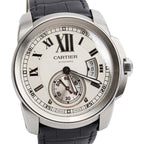 Stainless Steel Calibre de 42 MM Automatic Watch 3389 w/ Box Coeur Cult Core