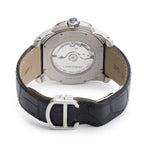 Stainless Steel Calibre de 42 MM Automatic Watch 3389 w/ Box Coeur Cult Core