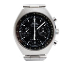 Stainless Steel Speedmaster Mark II 42.4 MM Co-Axial Chronometer Automatic Watch Black Dial w/ Box &amp; Papers