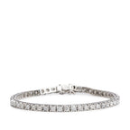 14k White Gold 4.08 tcw. Diamond Tennis Bracelet Coeur Cult Core