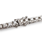 14k White Gold 4.08 tcw. Diamond Tennis Bracelet Coeur Cult Core