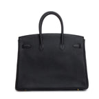 Noir Togo Birkin 35 w/ Box Coeur Cult Core