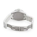 White Ceramic Diamond Bezel J12 38 MM Automatic Watch