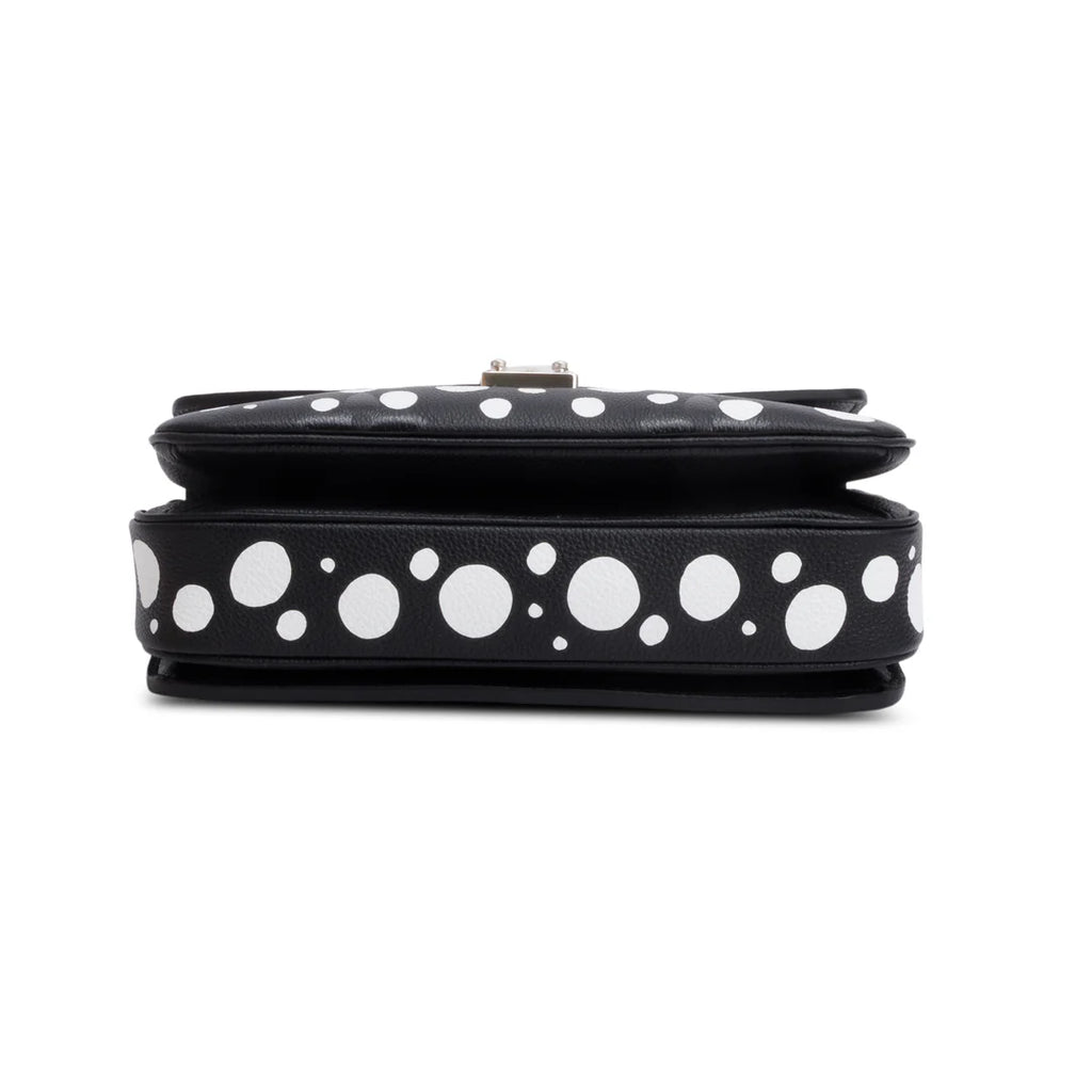 x Yayoi Kusama 2023 Black Infinity Dots Monogram Empreinte Leather Pochette Metis
