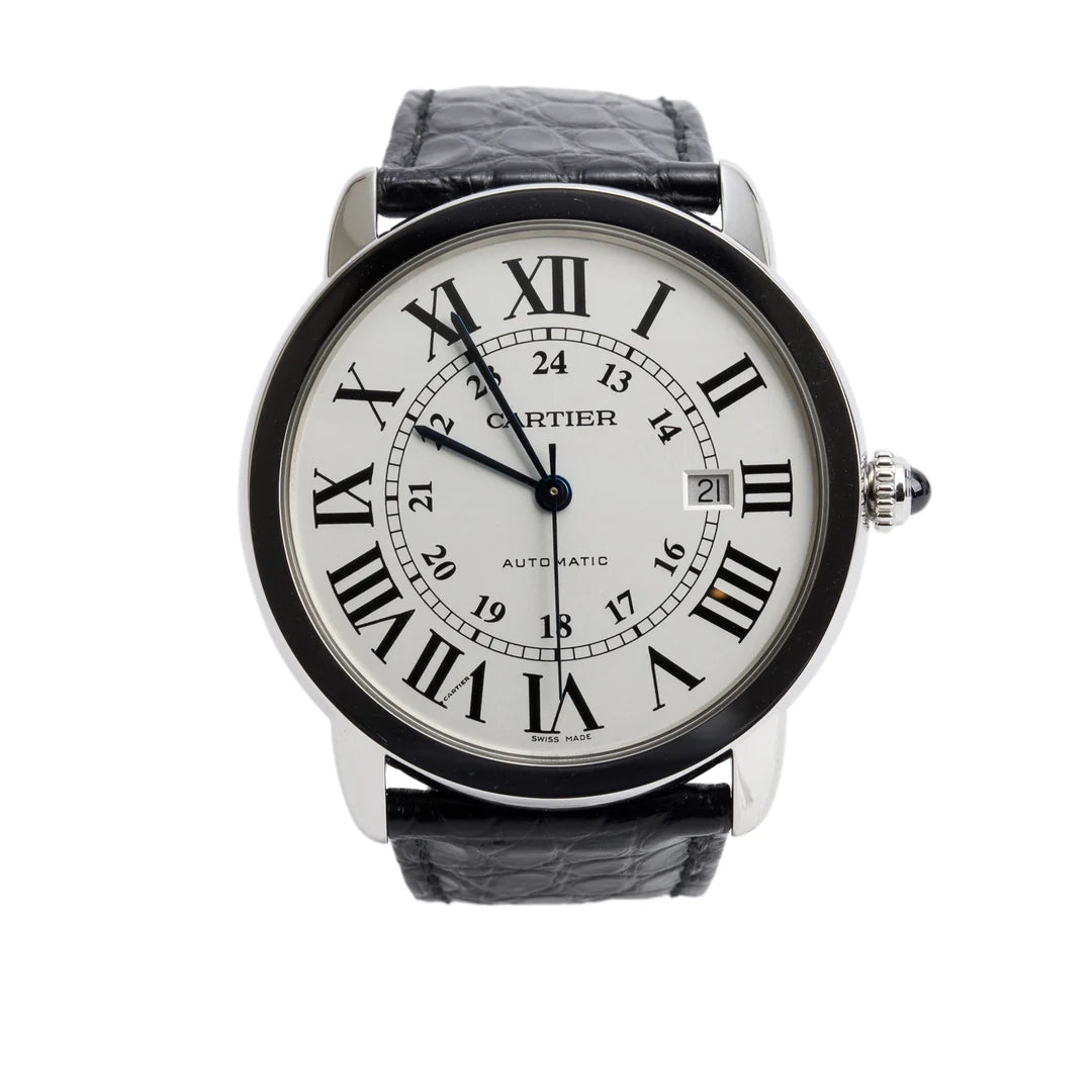 Stainless Steel Ronde Solo XL 42 MM Automatic Watch 3802