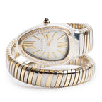 BVLGARI 2025 Stainless Steel &amp; 18k Yellow Gold Serpenti Tubogas Watch 103648 w/ Box &amp; Papers Coeur Cult Core