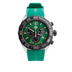 2023 Stainless Steel Formula 1 43 MM Chronograph Quartz Watch Green Dial CAZ101AP w/ Box &amp; Papers Coeur Cult Core