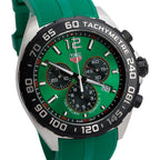 2023 Stainless Steel Formula 1 43 MM Chronograph Quartz Watch Green Dial CAZ101AP w/ Box &amp; Papers Coeur Cult Core