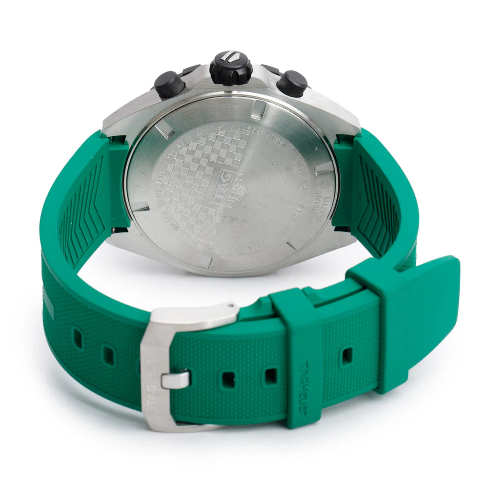 2023 Stainless Steel Formula 1 43 MM Chronograph Quartz Watch Green Dial CAZ101AP w/ Box &amp; Papers Coeur Cult Core