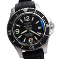 Stainless Steel Superocean 42 MM Automatic Watch Black Dial A17366 w/ Box &amp; Papers Coeur Cult Core
