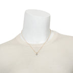 14k Yellow Gold 1.12 ct. Diamond Solitaire Pendant Necklace Coeur Cult Core