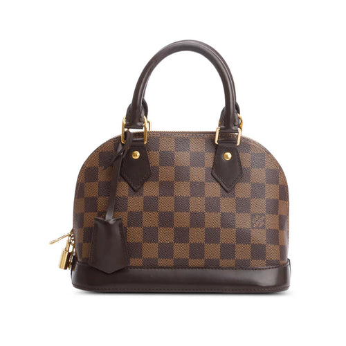 2020 Damier Ebene Alma BB w/ Strap