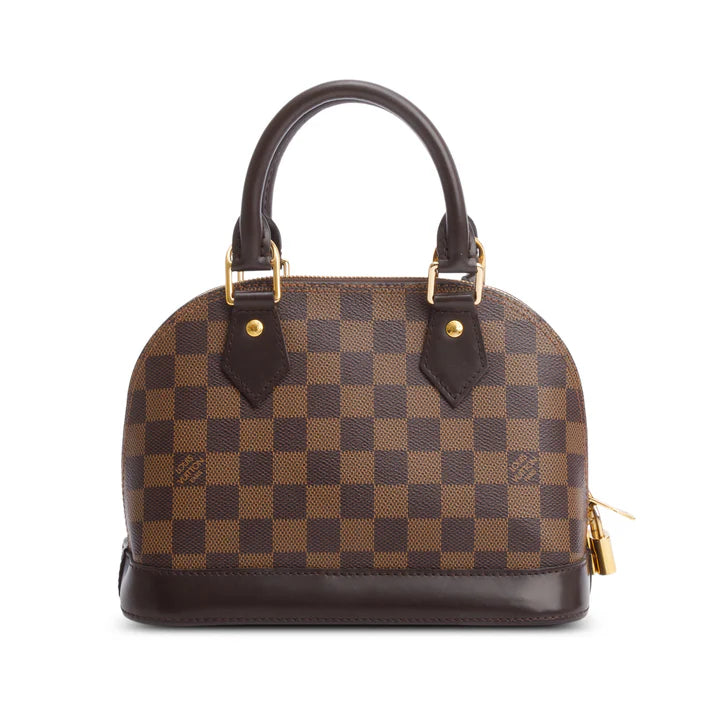 2020 Damier Ebene Alma BB w/ Strap