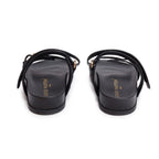 2023 Black Monogram Embossed Leather Bom Dia Comfort Mule, Size 36 w/ Box &amp; Receipt Coeur Cult Core