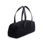 Black Nylon Travel Ligne Bowling Bag w/ Authenticity Card