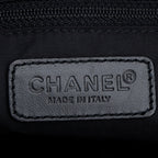 Black Nylon Travel Ligne Bowling Bag w/ Authenticity Card