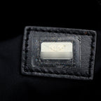 Black Nylon Travel Ligne Bowling Bag w/ Authenticity Card