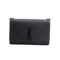 2020 So Black Grain De Poudre Leather Medium Kate Bag