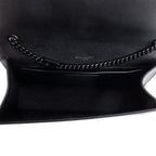2020 So Black Grain De Poudre Leather Medium Kate Bag