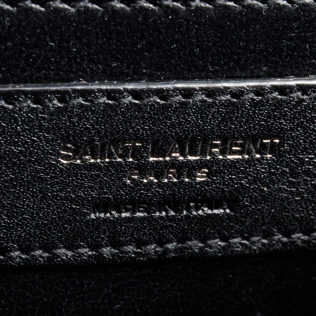 2020 So Black Grain De Poudre Leather Medium Kate Bag