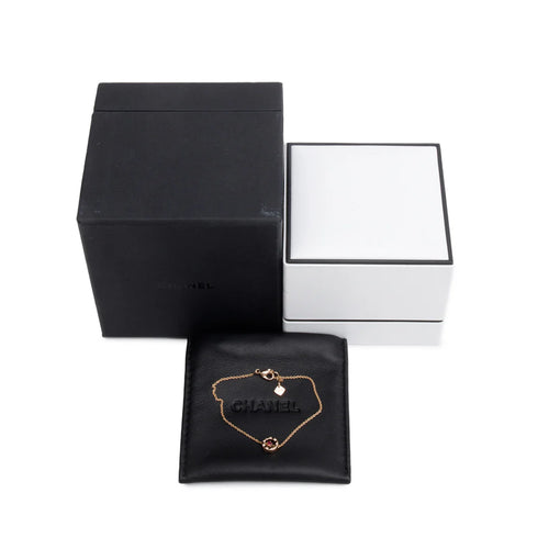18k Rose Gold Ruby Coco Bracelet w/ Box Coeur Cult Core
