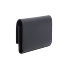 Black Taurillon Leather Capucines Compact Wallet w/ Box