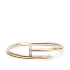 2023 18k Yellow Gold Juste Un Clou Diamond Bracelet, Size 16 w/ Box &amp; Certificate Coeur Cult Core