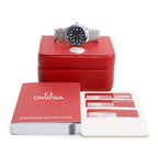 Stainless Steel James Bond Casino Royal Red Seamaster Diver 300M Professional Co-Axial Chronometer 41 MM Automatic Watch w/ Box &amp; Papers Coeur Cult Core