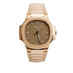 2024 18k Rose Gold Nautilus 35.2 MM Automatic Watch w/ Box &amp; Copy of Papers Coeur Cult Core