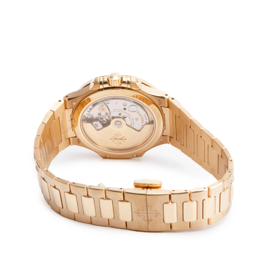 2024 18k Rose Gold Nautilus 35.2 MM Automatic Watch w/ Box &amp; Copy of Papers Coeur Cult Core