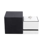 18k White Gold Diamond Etoile Filante Ring, Size 53 6.5 w/ Box Coeur Cult Core