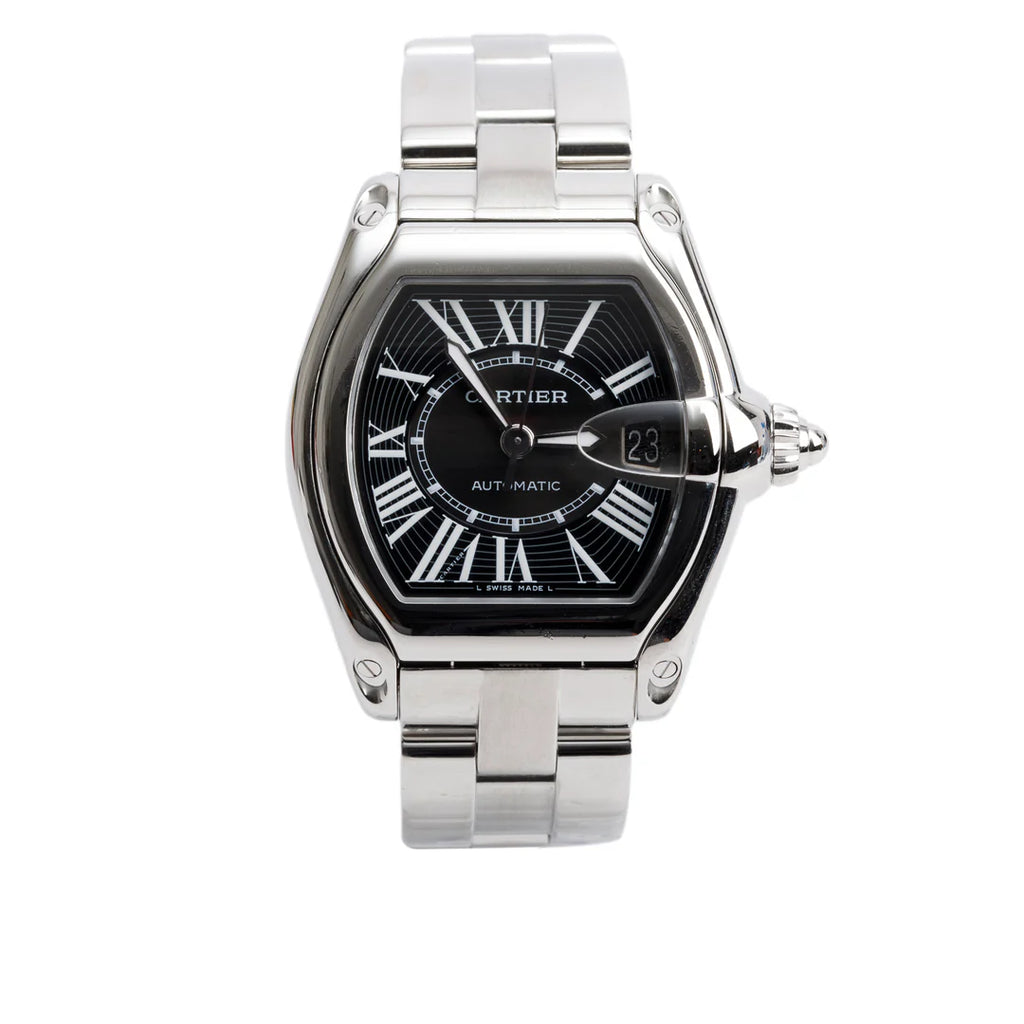 Stainless Steel Roadster Automatic Watch Black Dial 2510 w/ Box Coeur Cult Core