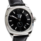 Stainless Steel Monza 38 MM Automatic Watch Black Dial WR2110