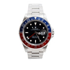 Stainless Steel GMT-Master Pepsi 40 MM Automatic Watch 16700 w/ Box &amp; Papers Coeur Cult Core