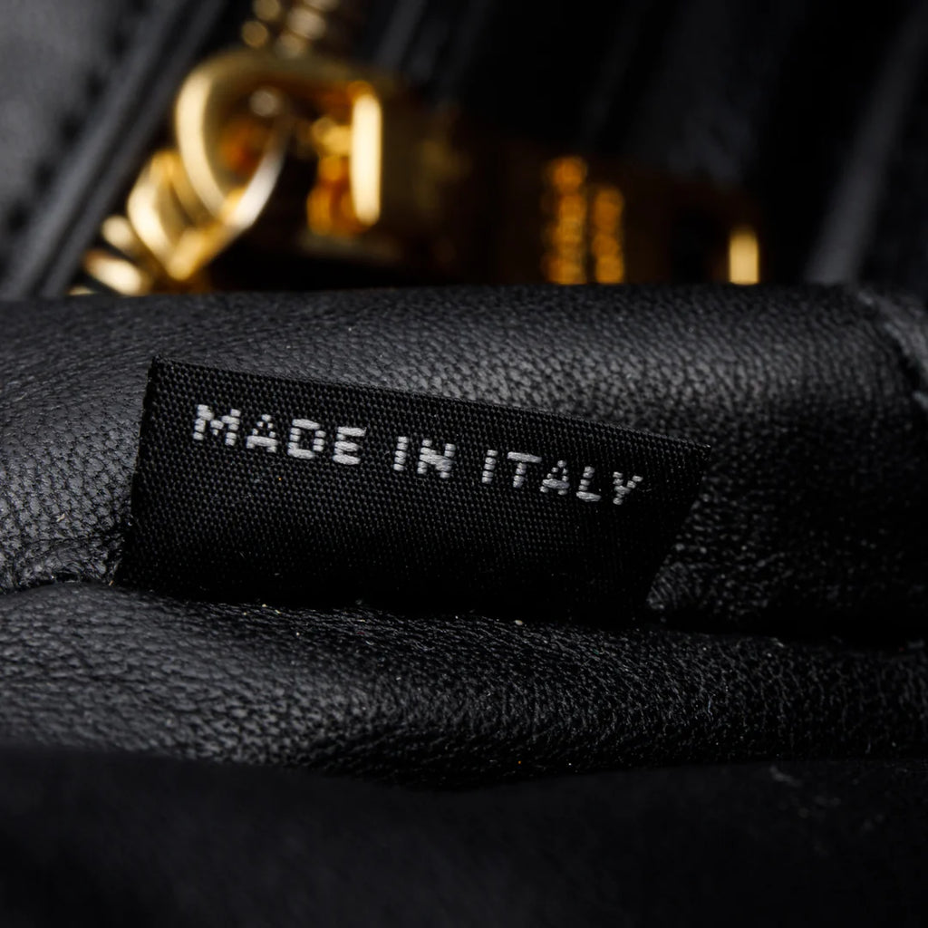 Prada Black Nylon Tessuto Soft Calf Handle Bag