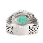Stainless Steel Datejust 36 MM Automatic Watch Blue Dial 16220 w/ Box &amp; Papers