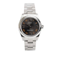 Stainless Steel Oyster Perpetual 31 MM Automatic Watch Dark Grey Dial 177200 w/ Box &amp; Papers
